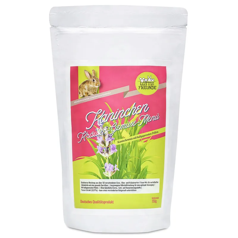LOTTIS FREUNDE Kaninchen Kräuter-Gemüse-Menü 750 g Wochenendangebot